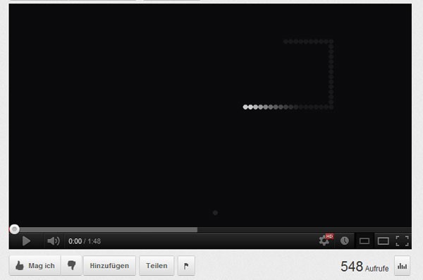 YouTube Easteregg Snake